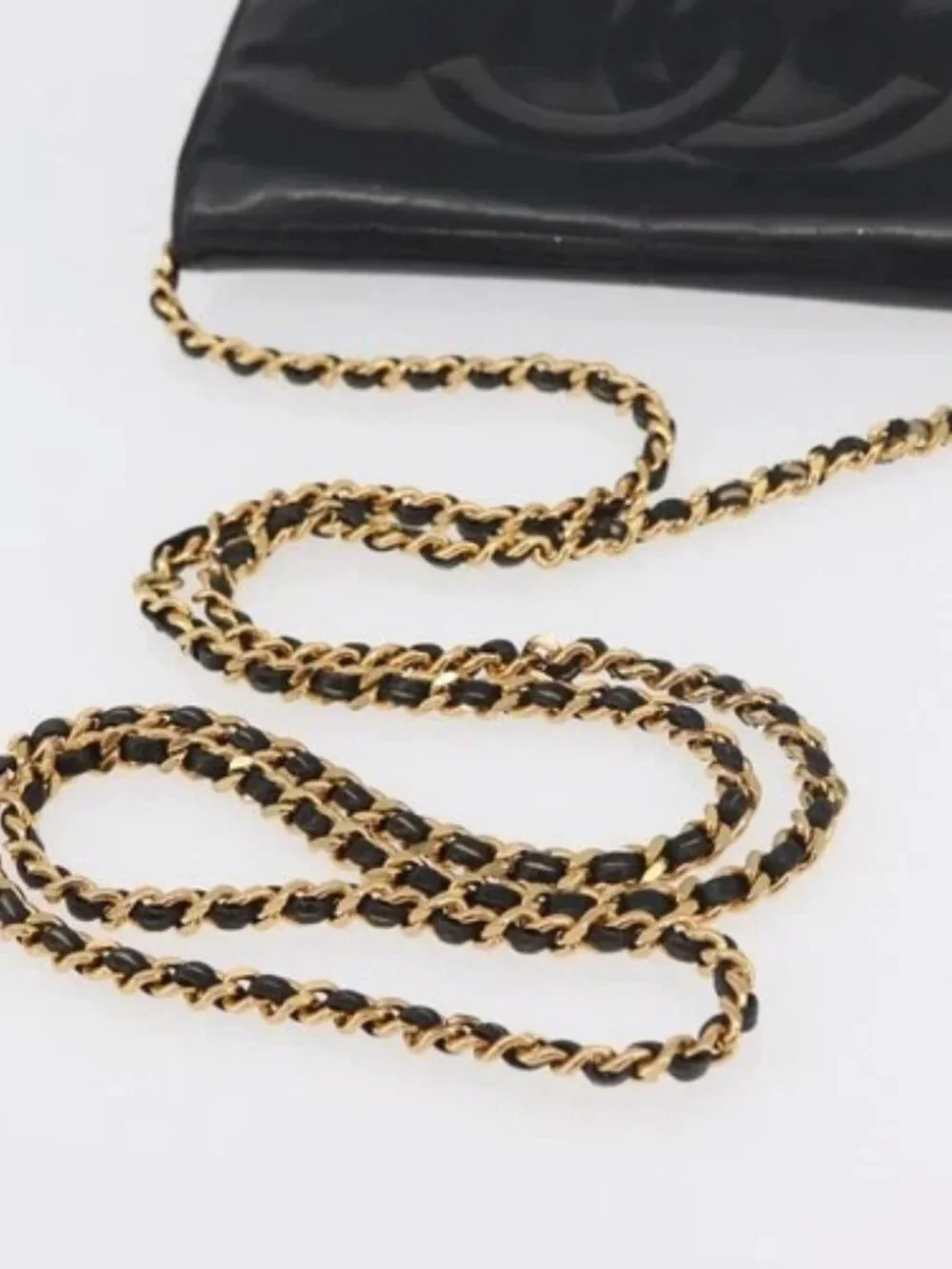 CHANEL brand	chanel color	black